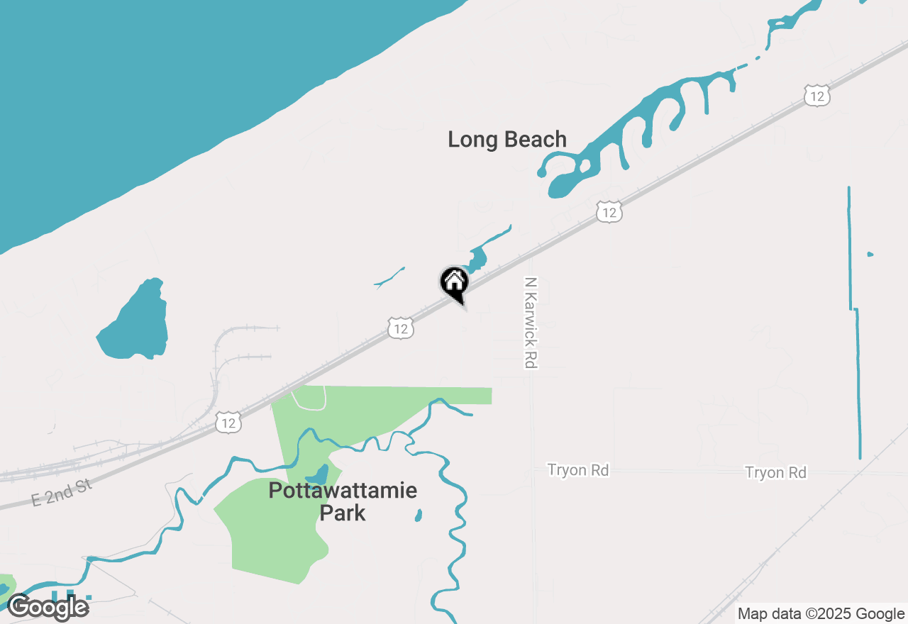 Map of 810 Nahas Street, Michigan City, IN 46360