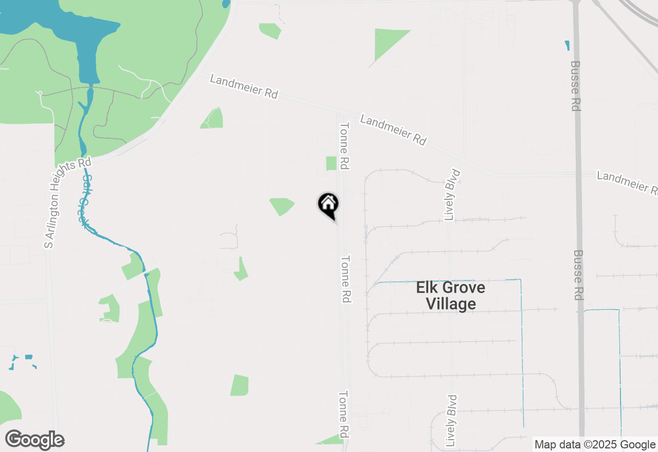 Map of 851 Love Street, Elk Grove Village, IL 60007