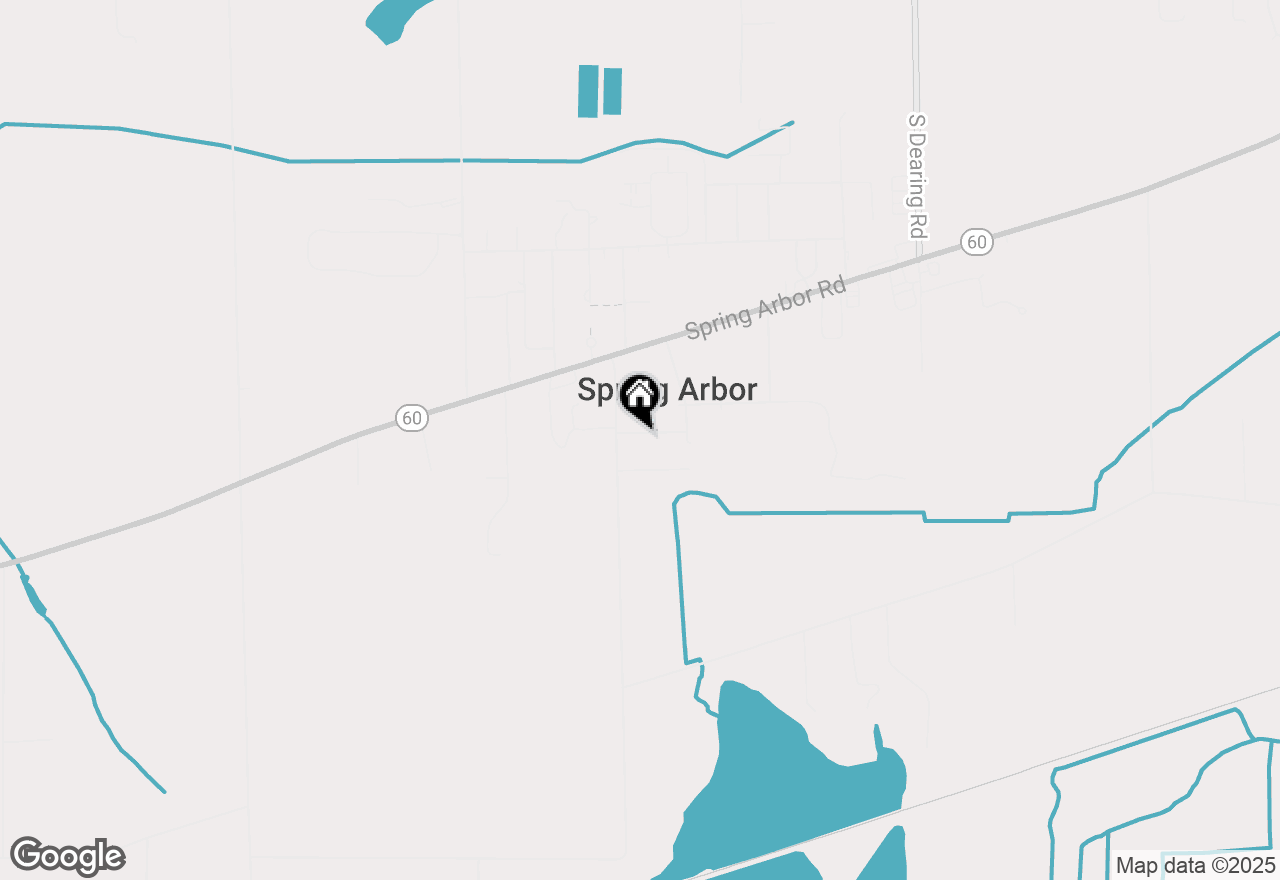 Map of 113 Marietta Street, Spring Arbor, MI 49283