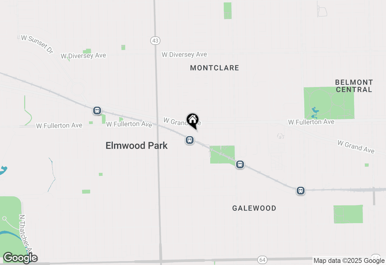 Map of 7008 W Medill Avenue, Chicago, IL 60707