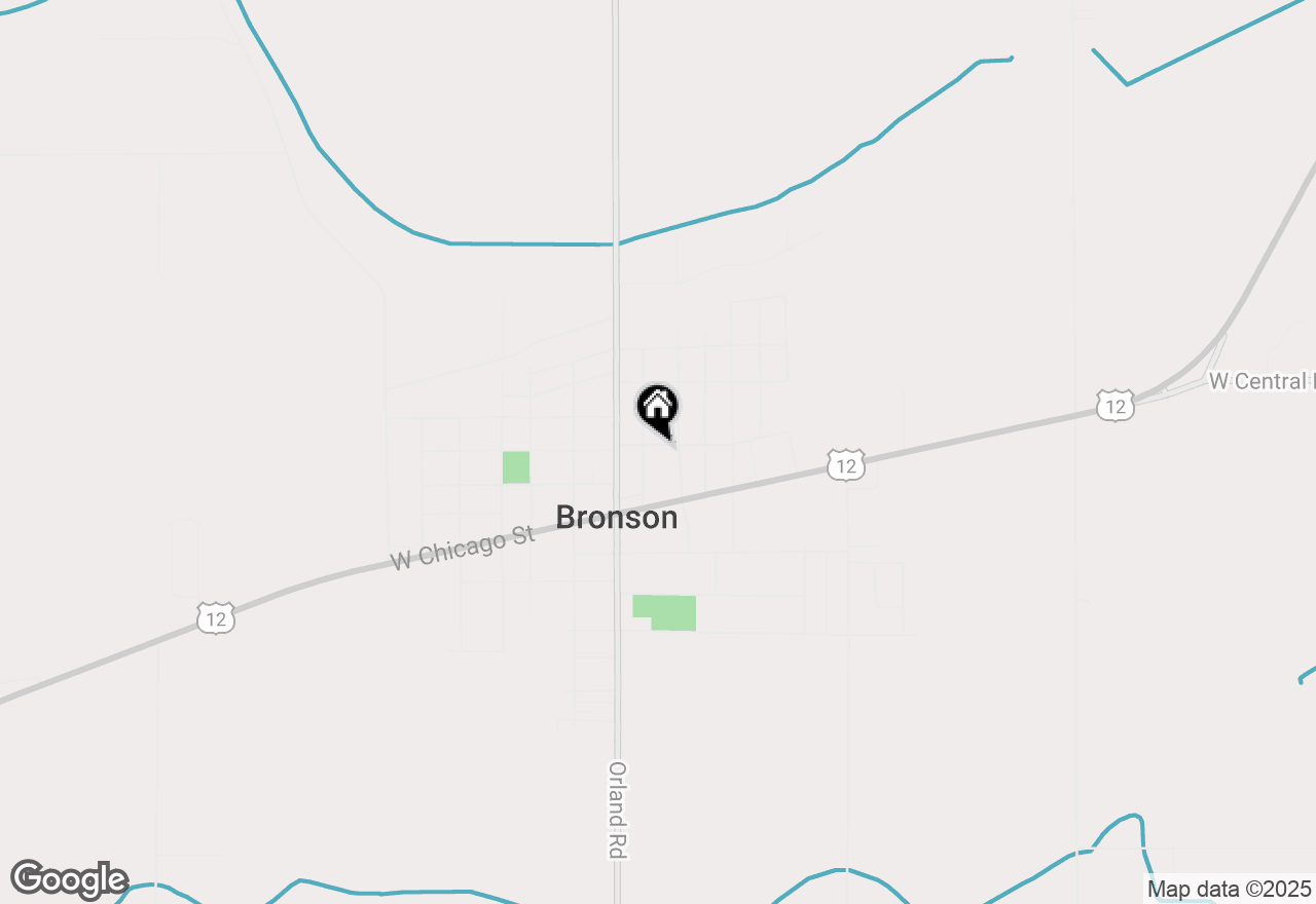 Map of 216 Fremont Street, Bronson, MI 49028