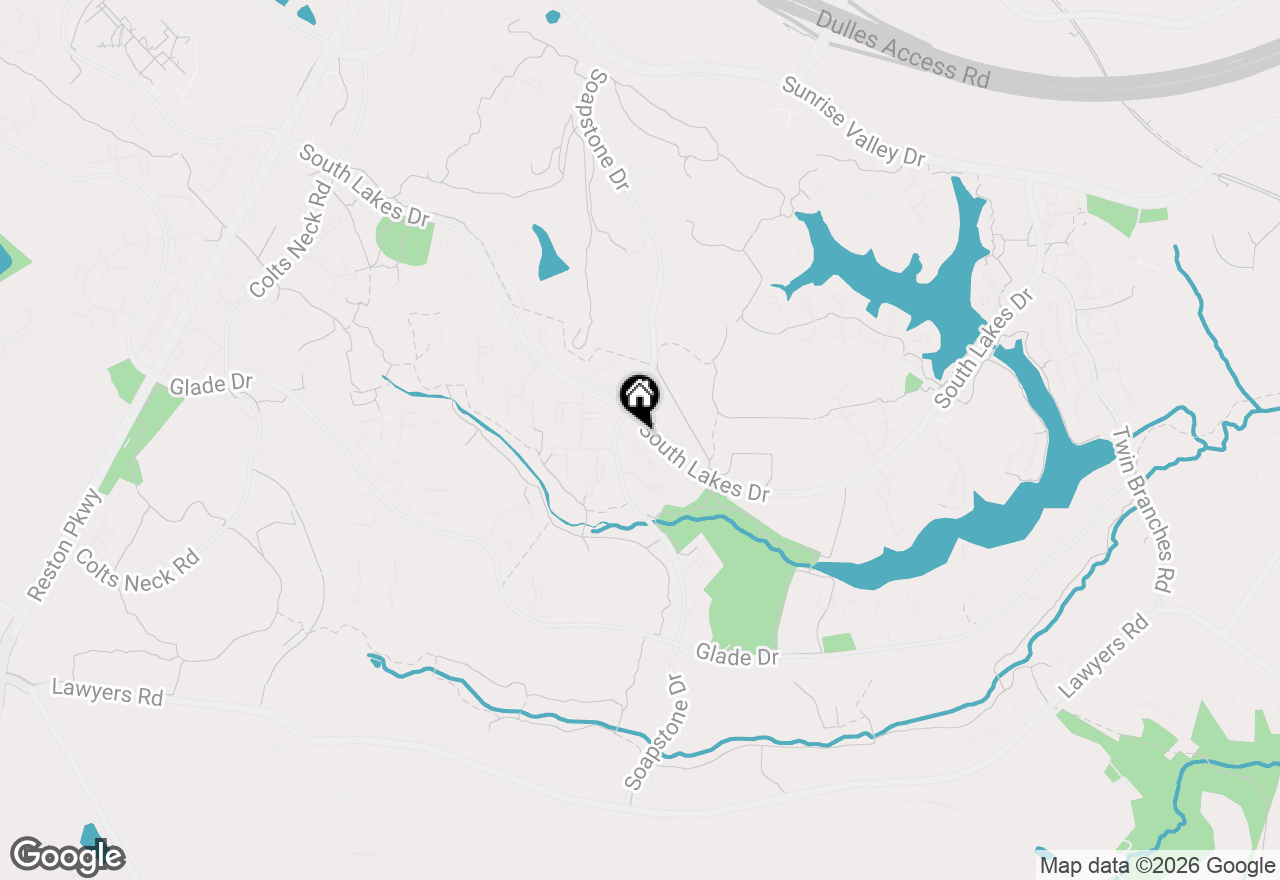 Map of 11550 Ivy Bush Court, Reston, VA 20191