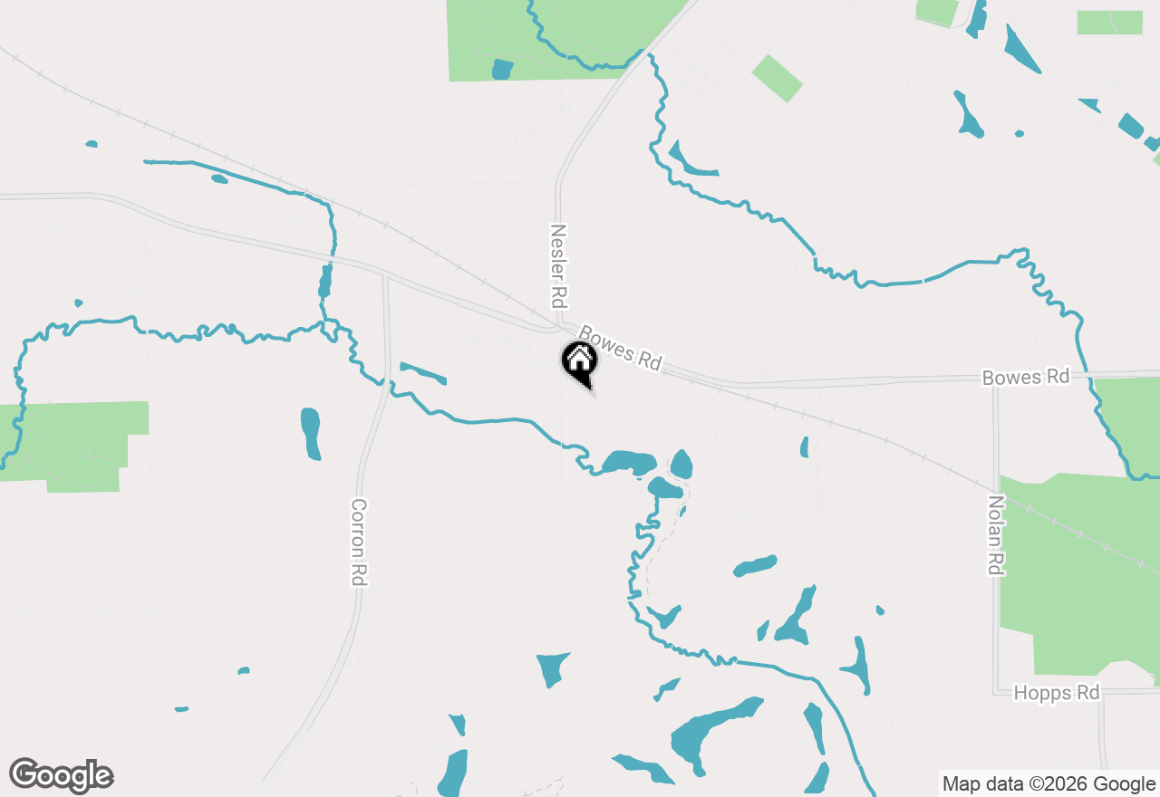 Map of (Address confidential), Elgin, Illinois 60124