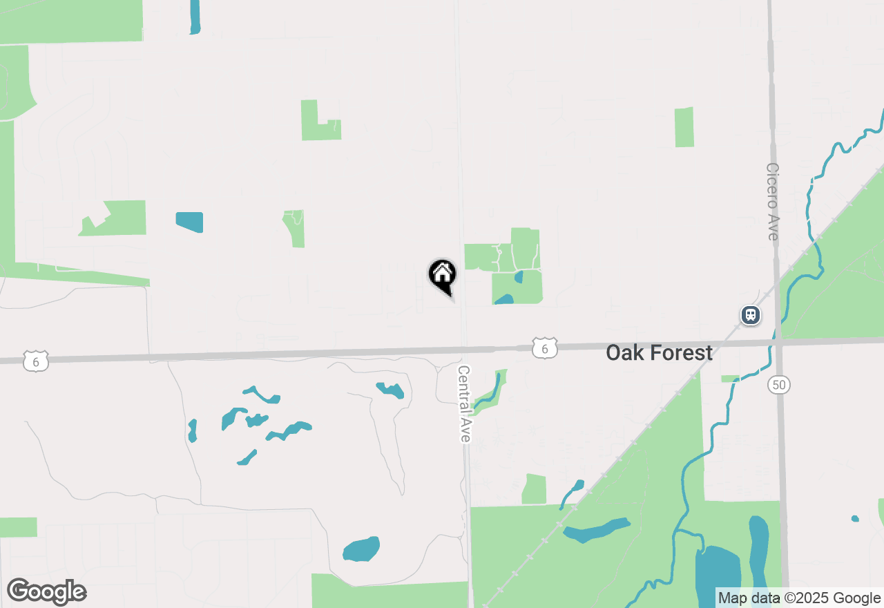 Map of 5610 158th Street #106, Oak Forest, IL 60452