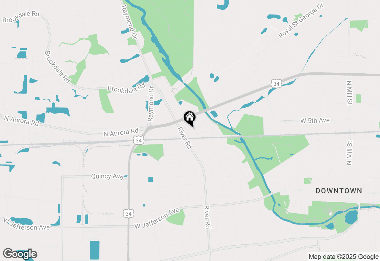 Map of 1234 Chalet Road #301, Naperville, IL 60563