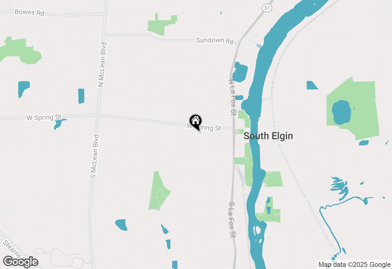 Map of 15 Saratoga Court, South Elgin, IL 60177