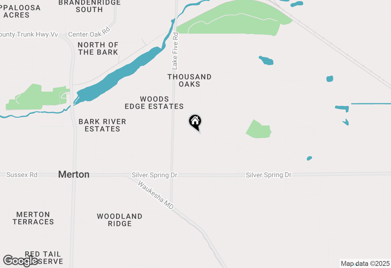 Map of W273N7029 Dentons Run, Lisbon, WI 53089
