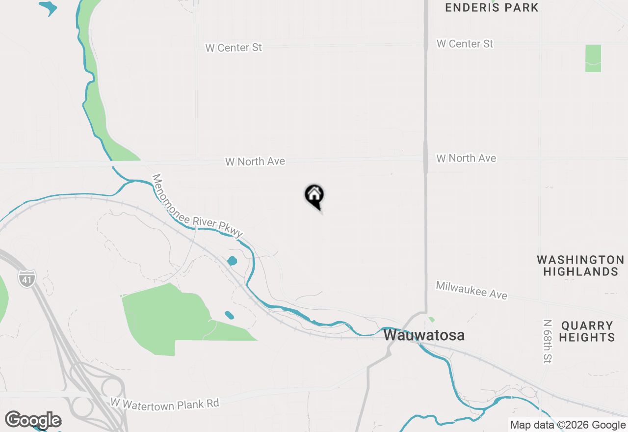 Map of 2036 N 84th St, Wauwatosa, WI 53226