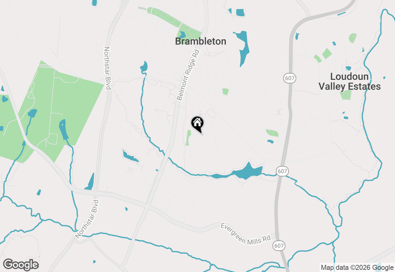 Map of 23246 Minerva Drive, Brambleton, VA 20148