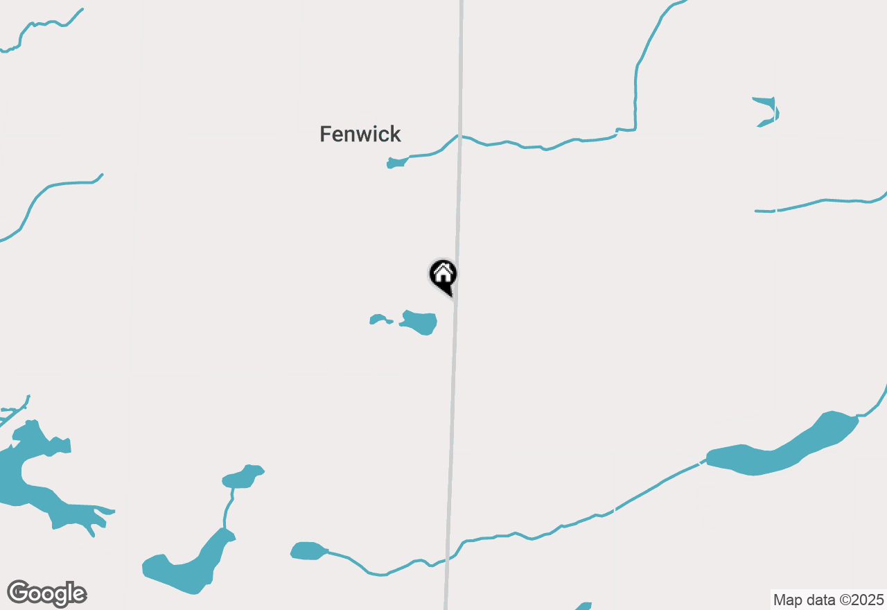 Map of 10260 S Sheridan Road, Fenwick, MI 48834