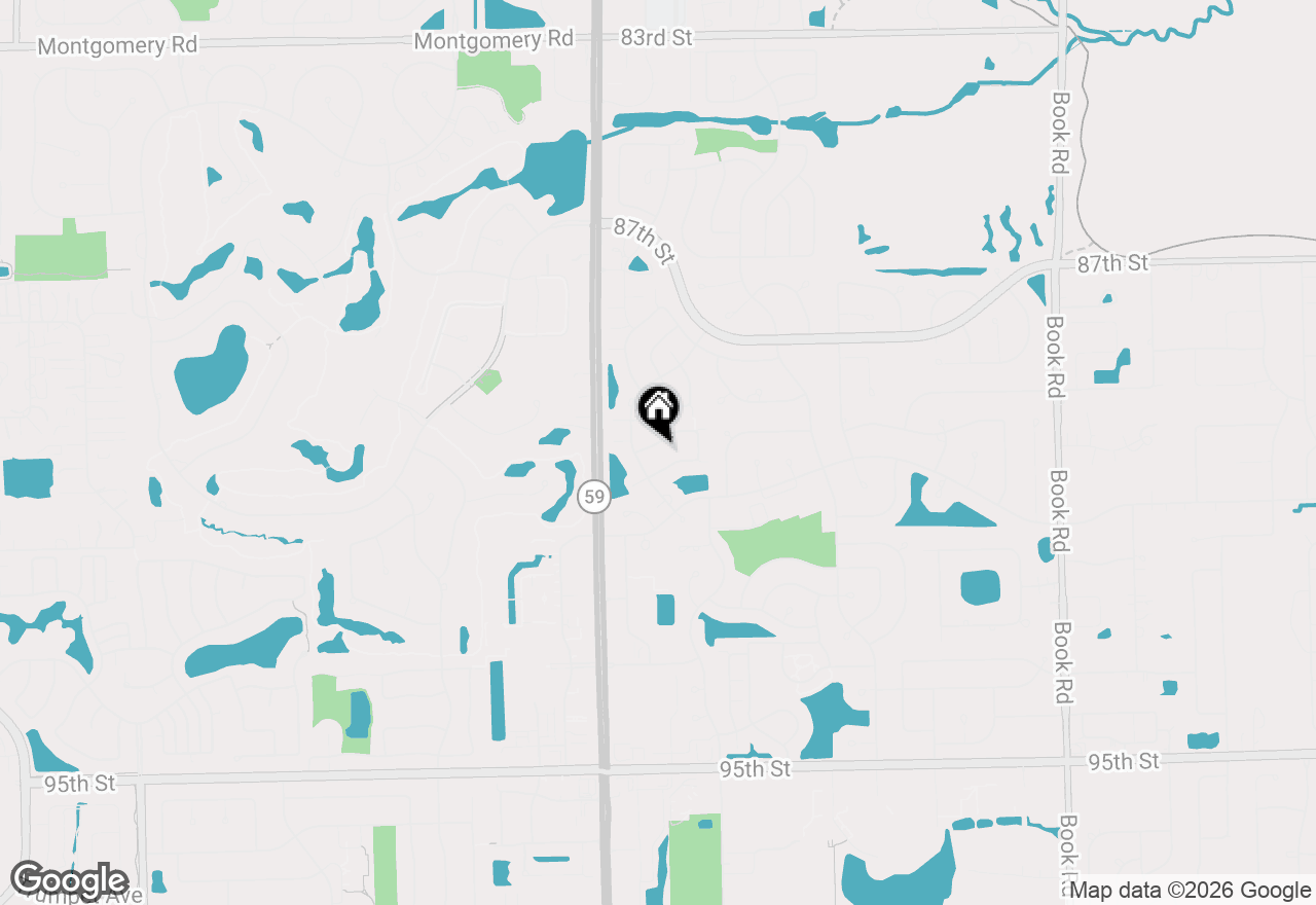 Map of 2822 Gypsum Circle, Naperville, IL 60564