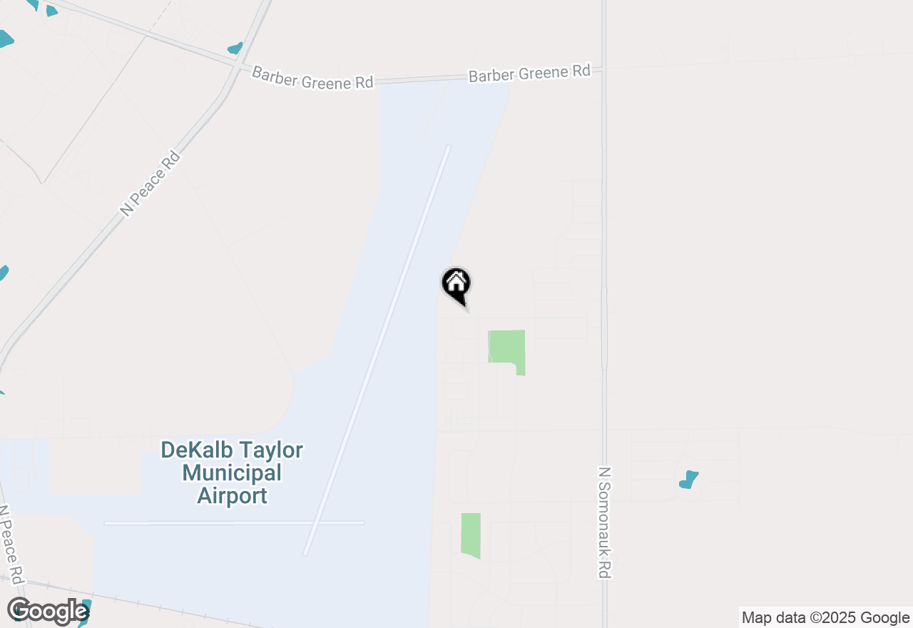 Map of 241 W Prairiefield Avenue, Cortland, IL 60112