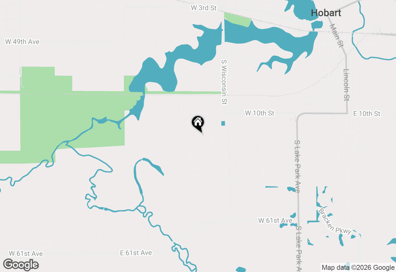 Map of 1115 S Colorado Street, Hobart, IN 46342