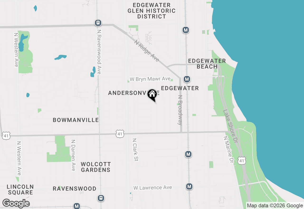Map of 5402 N Glenwood Avenue, Chicago, IL 60640