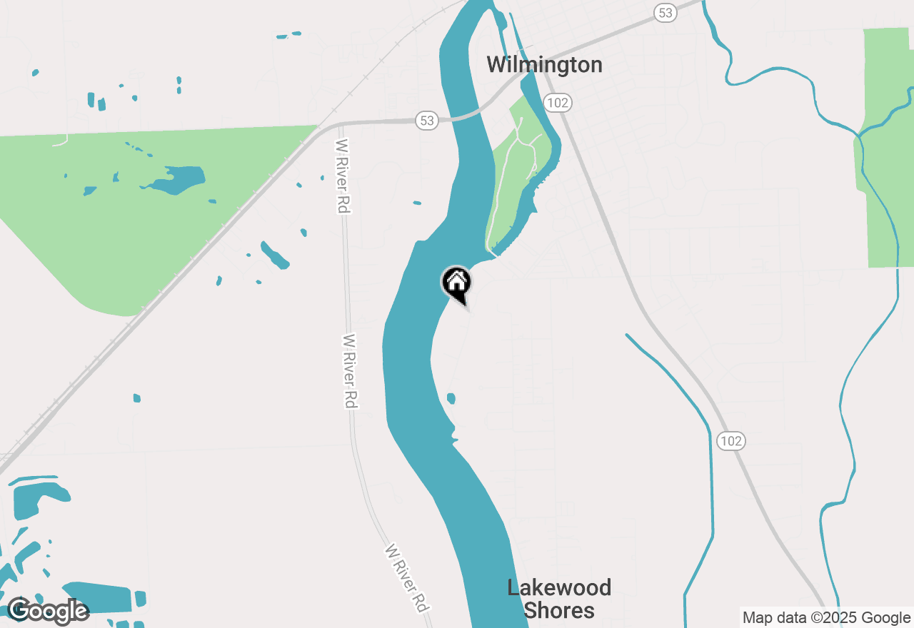 Map of 1170 Towpath Lane, Wilmington, IL 60481