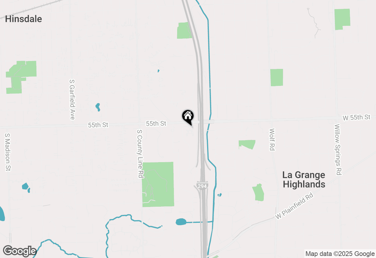 Map of 6 Tartan Ridge Road, Burr Ridge, IL 60527