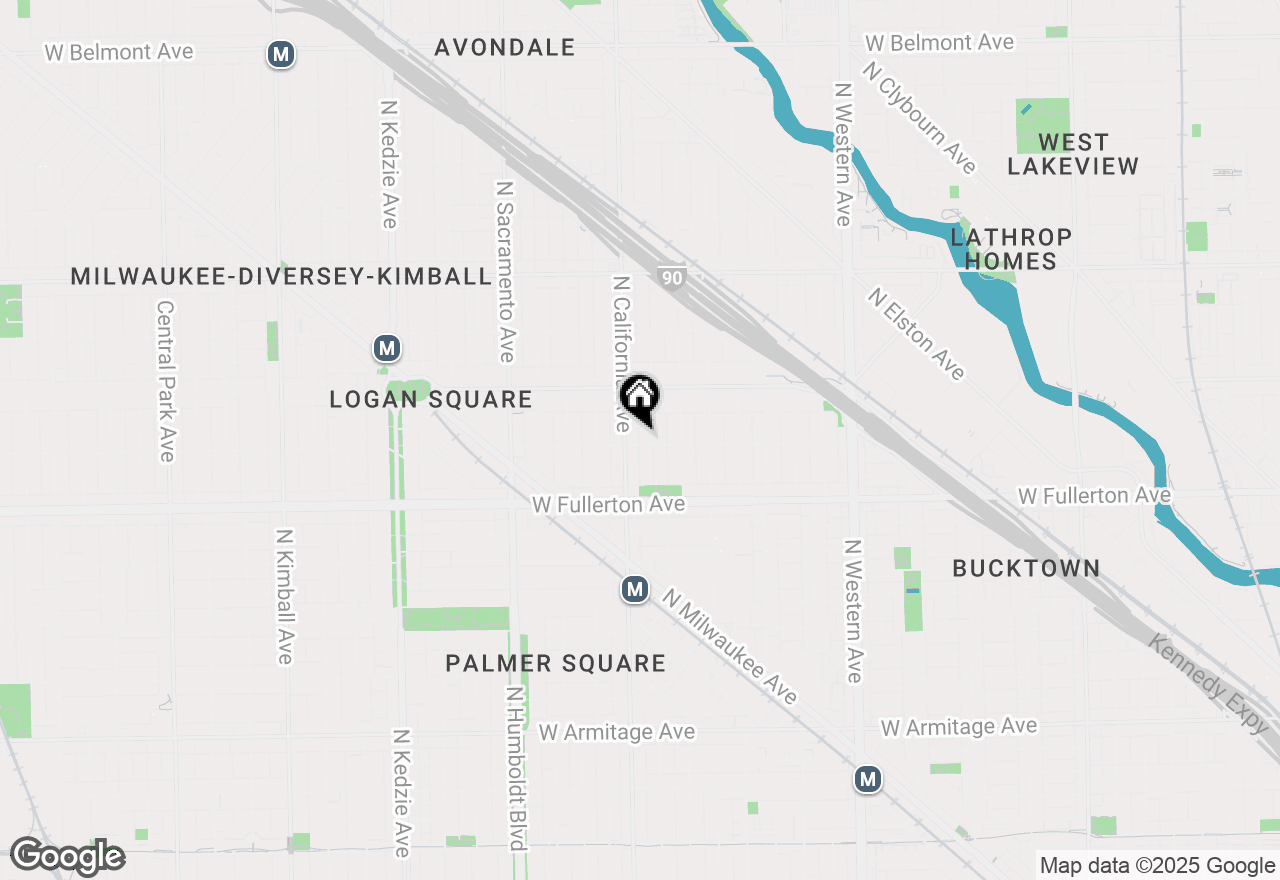 Map of 2744 W Altgeld Street, Chicago, IL 60647