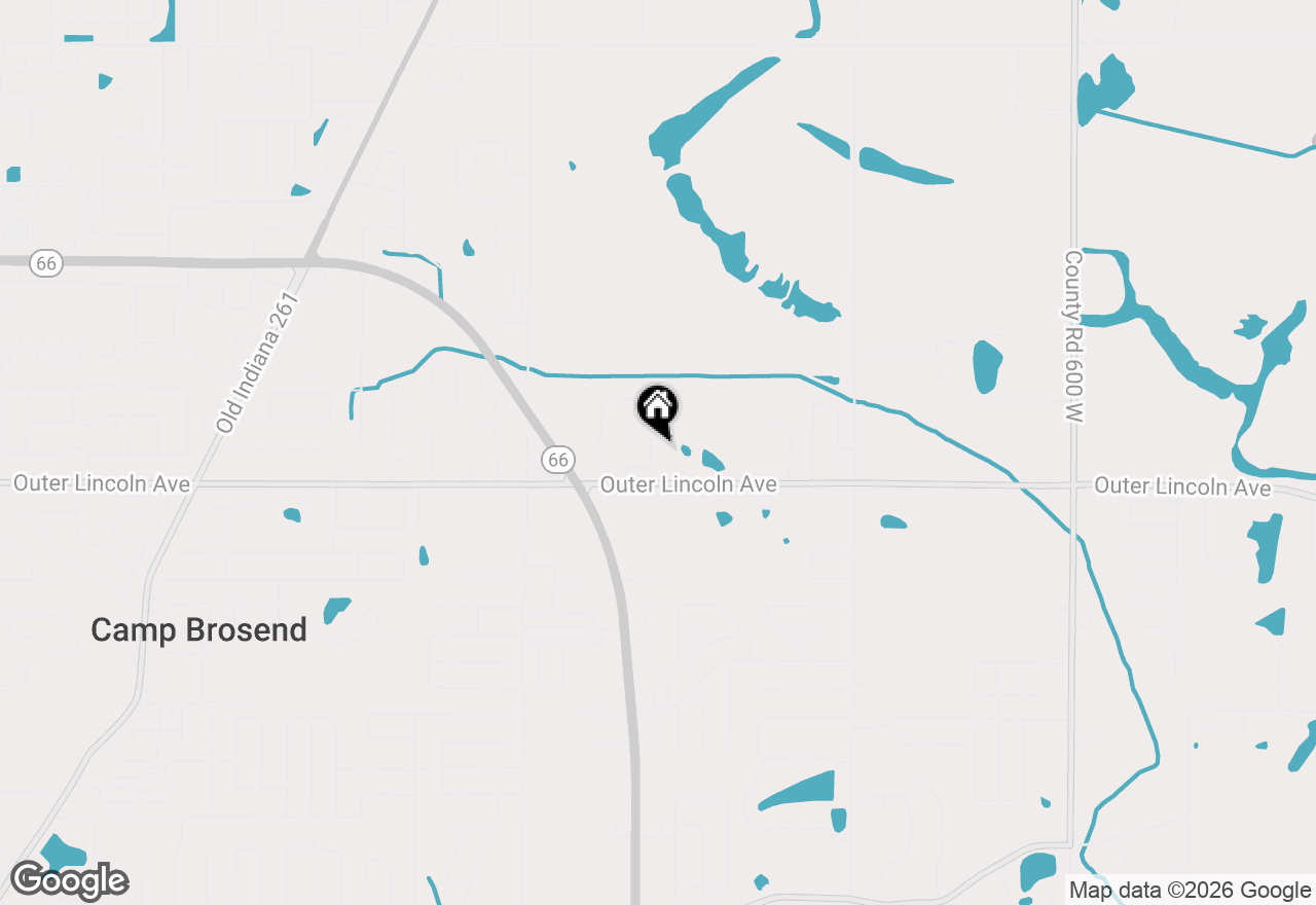Map of 6994 Ironwood Court, Newburgh, IN 47630