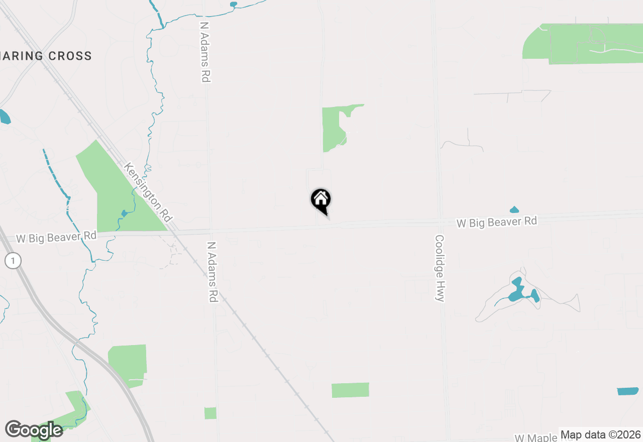 Map of 3014 Caswell Drive, Troy, MI 48084