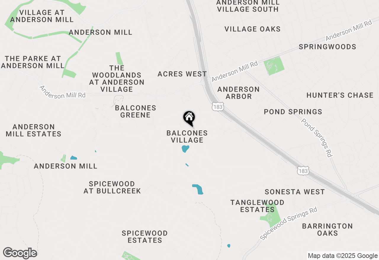 Map of 9030 Balcones Club Dr, Austin, TX 78750