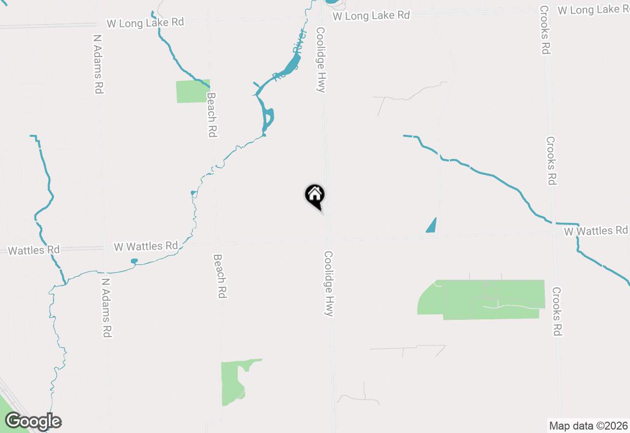 Map of 4145 Chatfield Lane, Troy, MI 48098