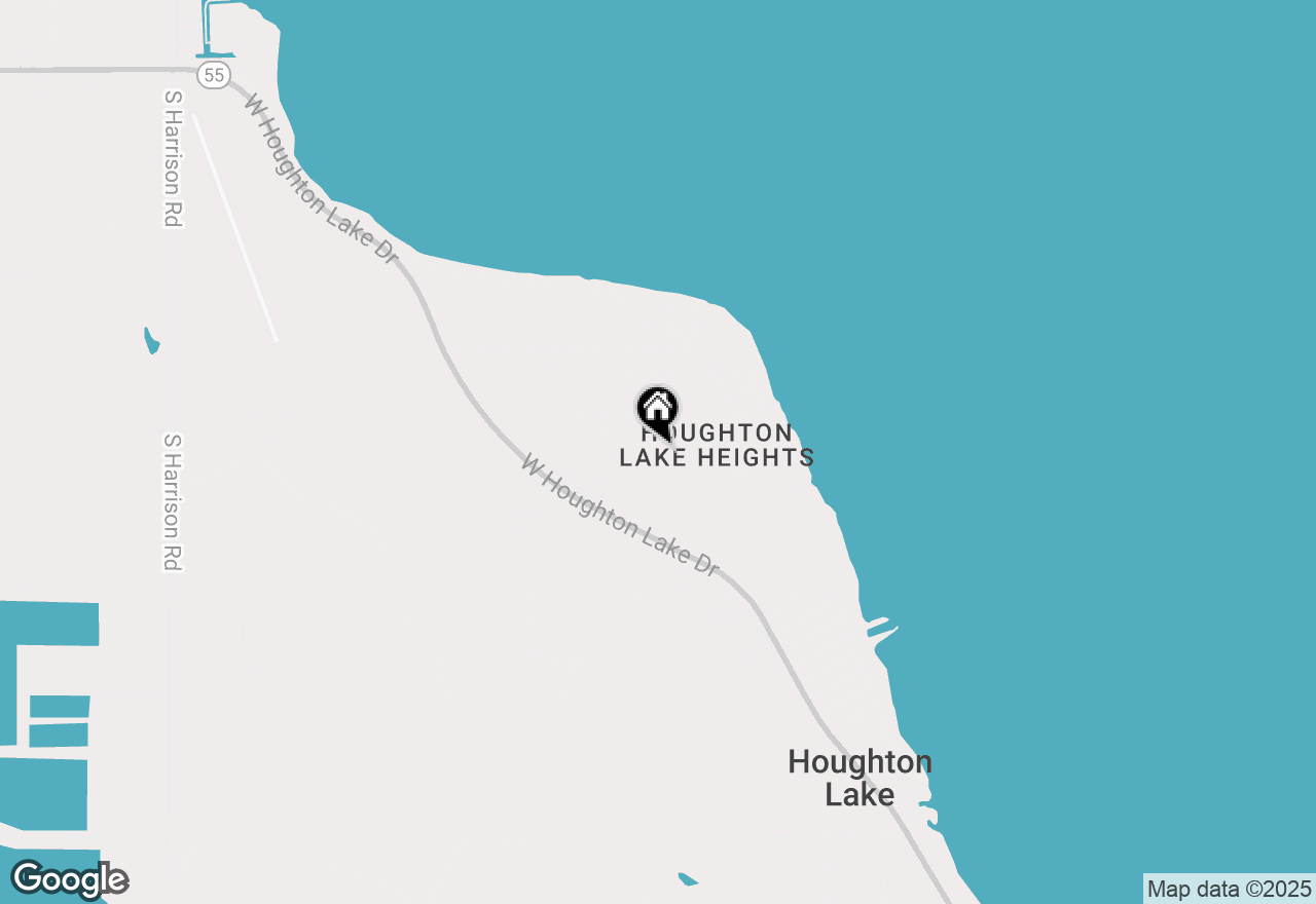 Map of V/L Loxley Street #7 ACRES, Houghton Lake, MI 48629