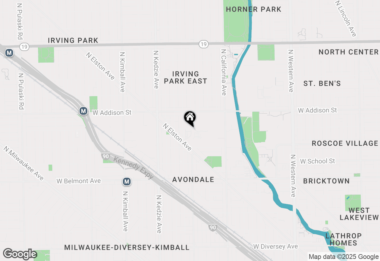 Map of 3003 W Cornelia Avenue, Chicago, IL 60618