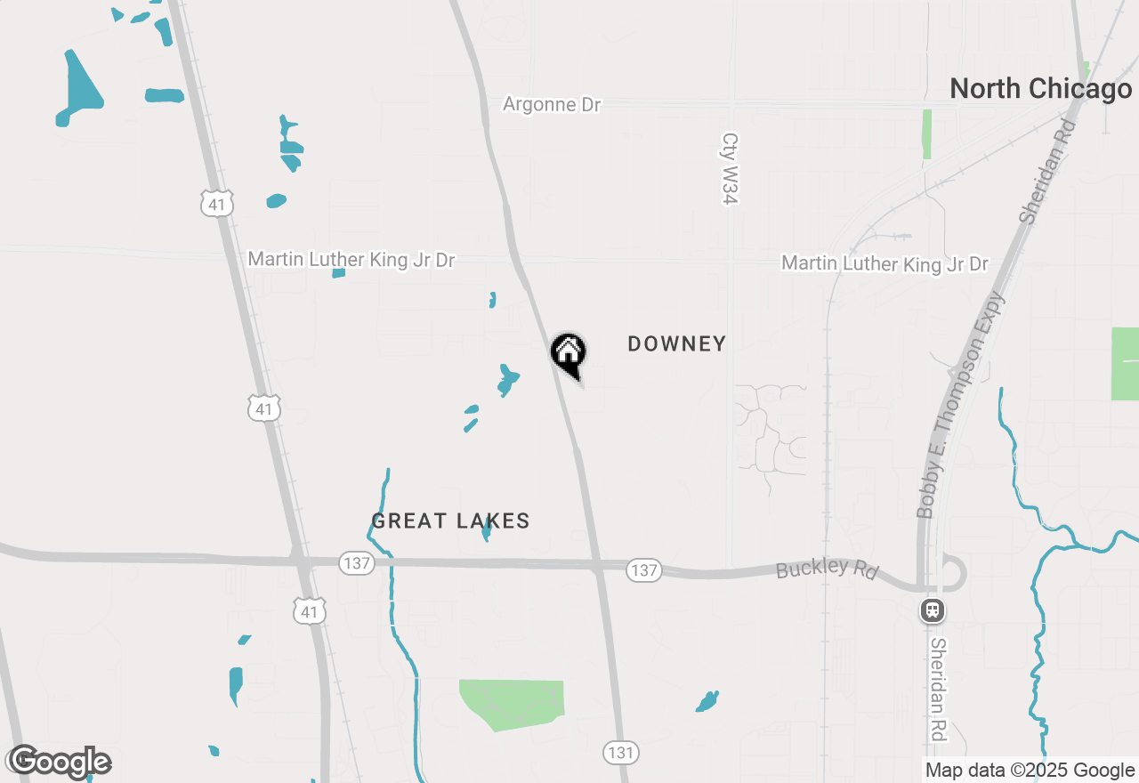 Map of 2421 Green Bay Road, North Chicago, IL 60064