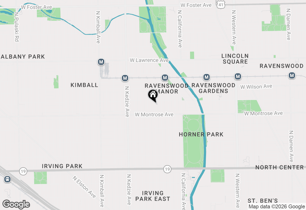 Map of 4442 N Sacramento Avenue, Chicago, IL 60625