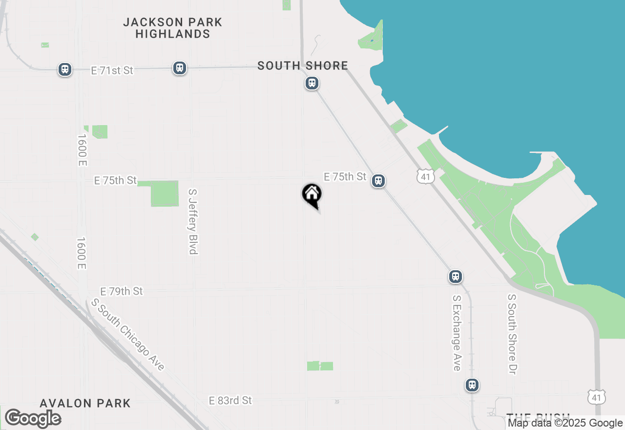 Map of 7616 S Phillips Avenue, Chicago, IL 60649