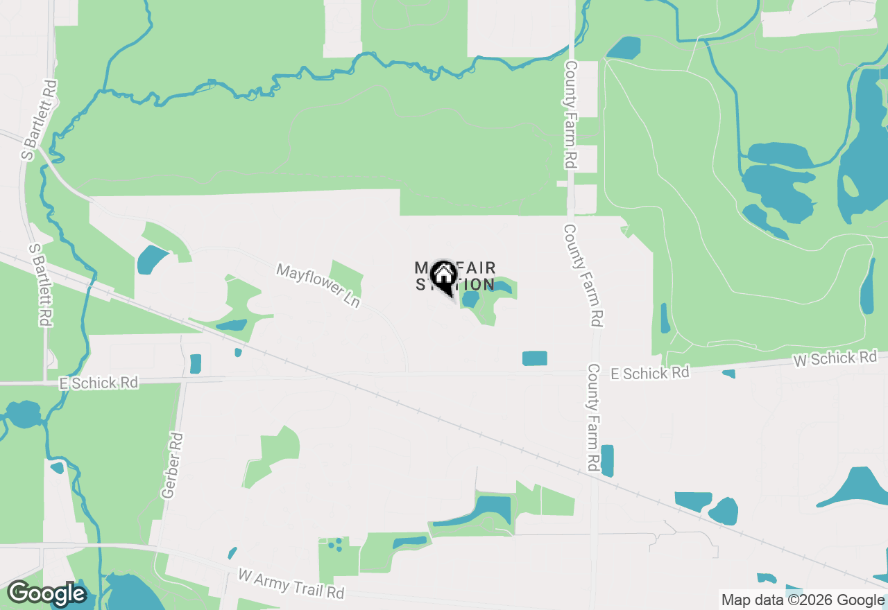 Map of 2130 Aberdeen Court, Hanover Park, IL 60133