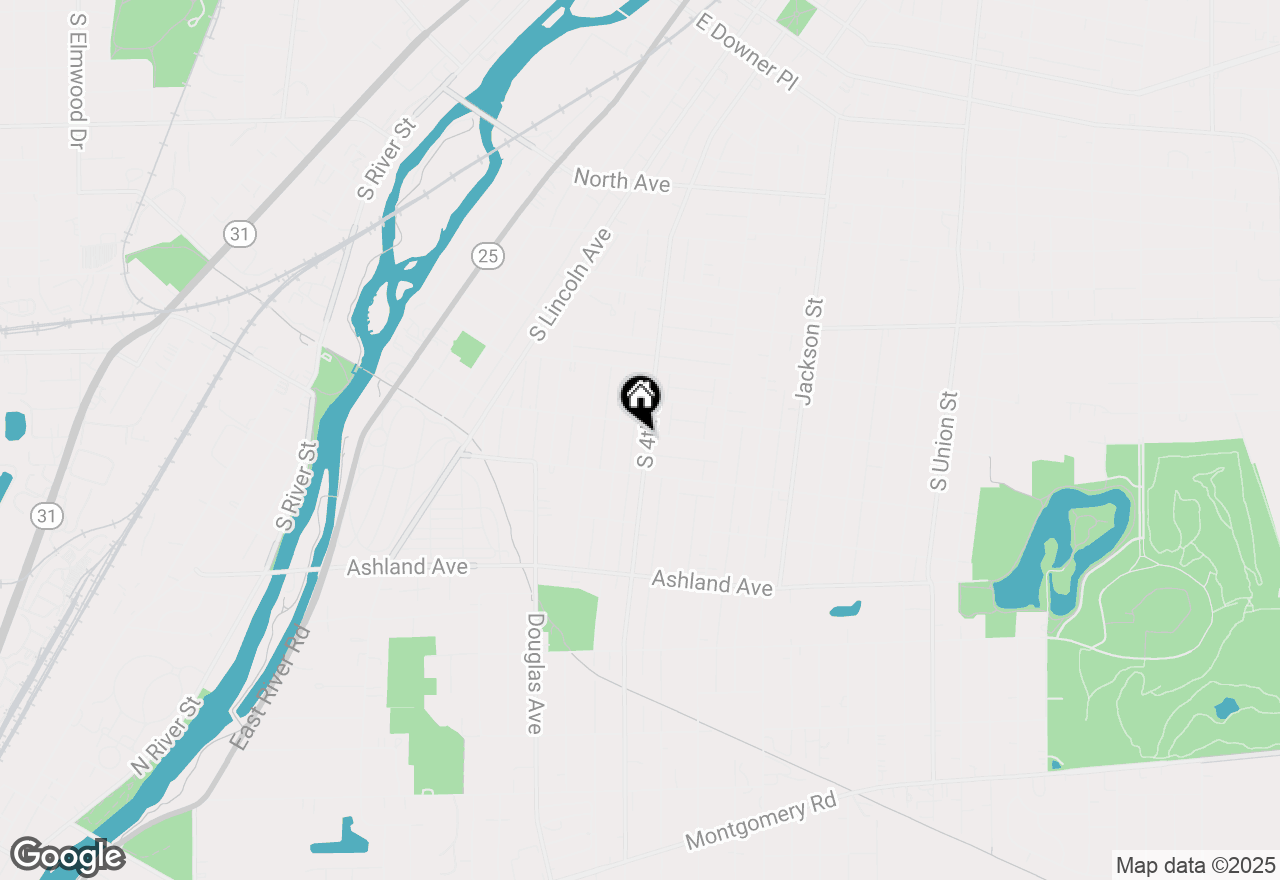 Map of 713 S 4th Street, Aurora, IL 60505