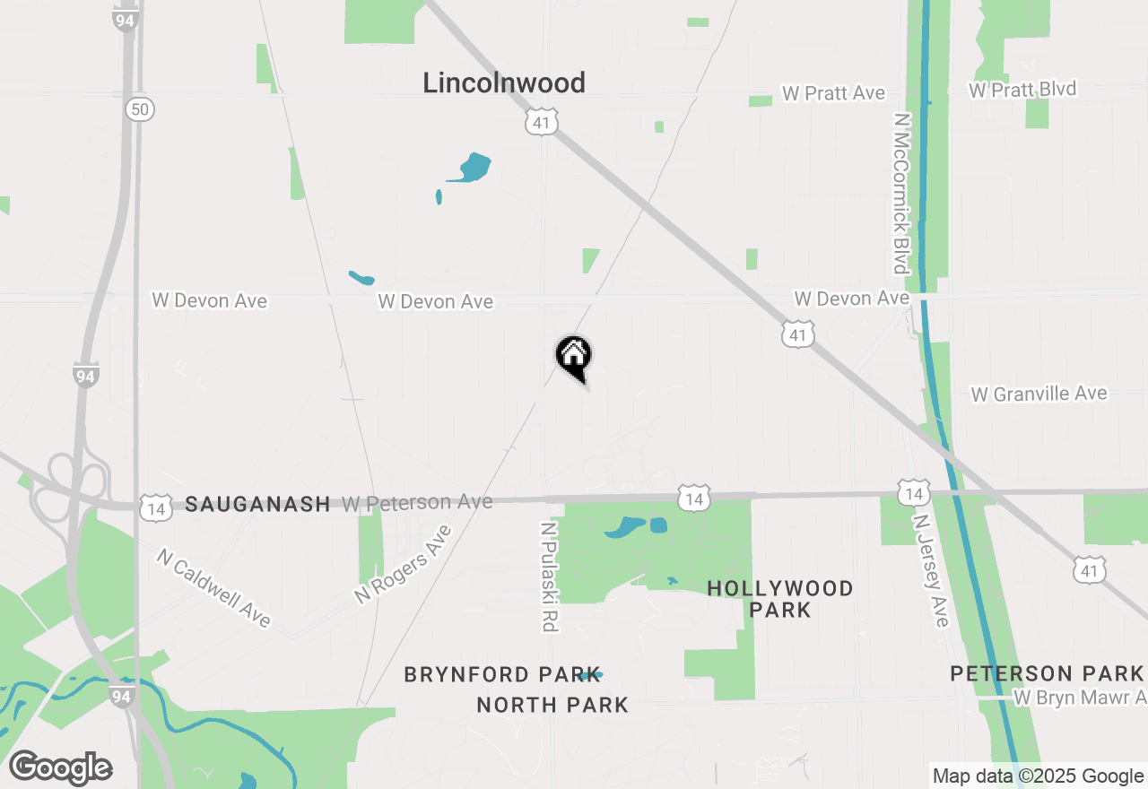 Map of 6205 N Harding Avenue, Chicago, IL 60659