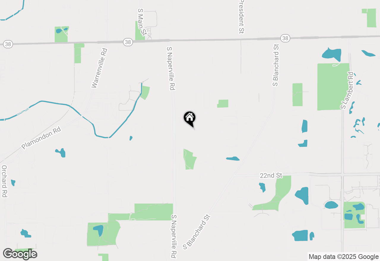 Map of 1507 Gainesboro Drive, Wheaton, IL 60189