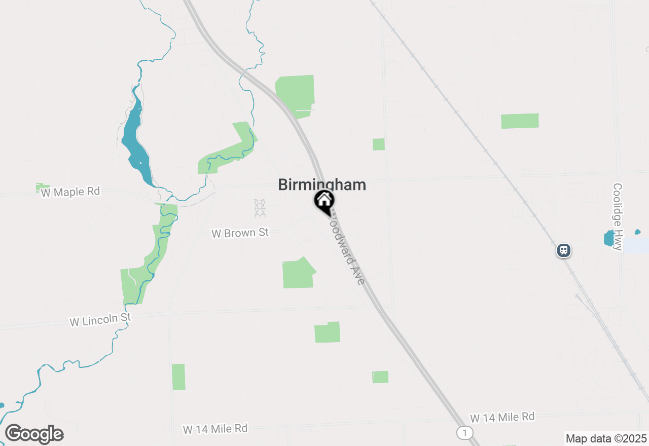 Map of 411 S Old Woodward Avenue #708, Birmingham, MI 48009