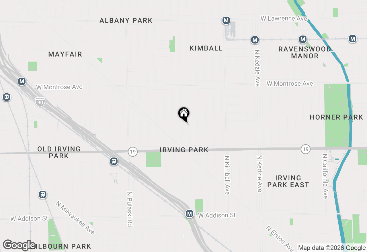 Map of 4130 N Monticello Avenue #2, Chicago, IL 60618