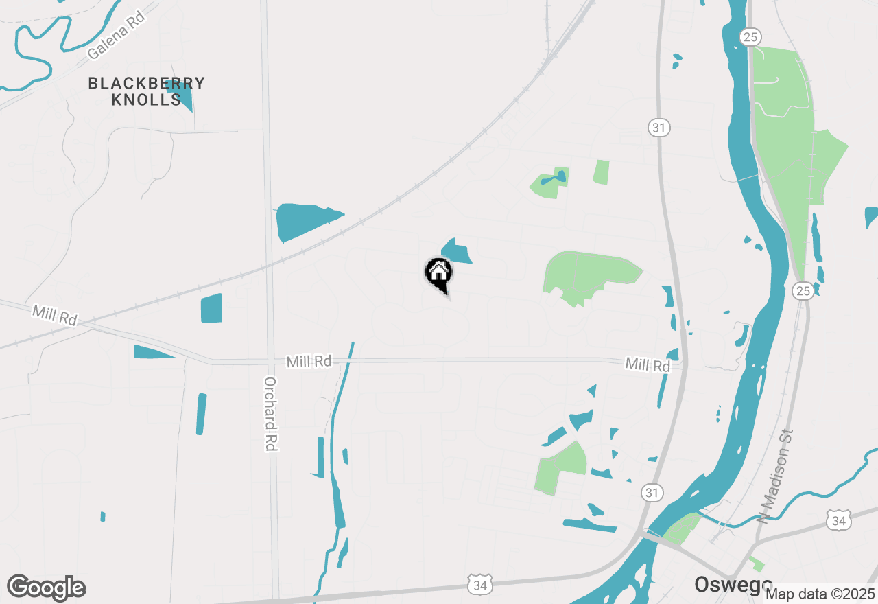 Map of 162 Willowwood Drive N, Oswego, IL 60543