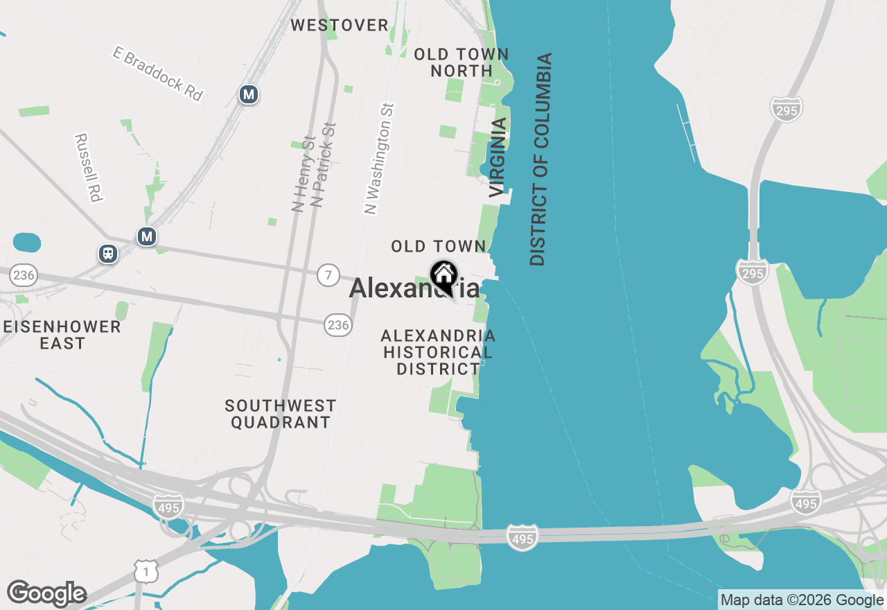 Map of 113-115 Lee Street S, Alexandria, VA 22314