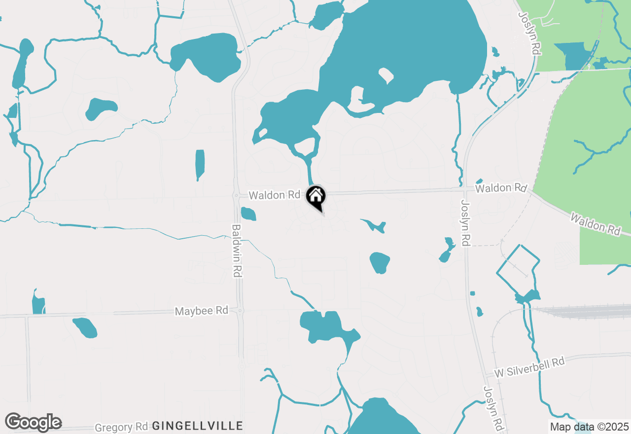 Map of 3241 Northfield Court, Lake Orion, MI 48360
