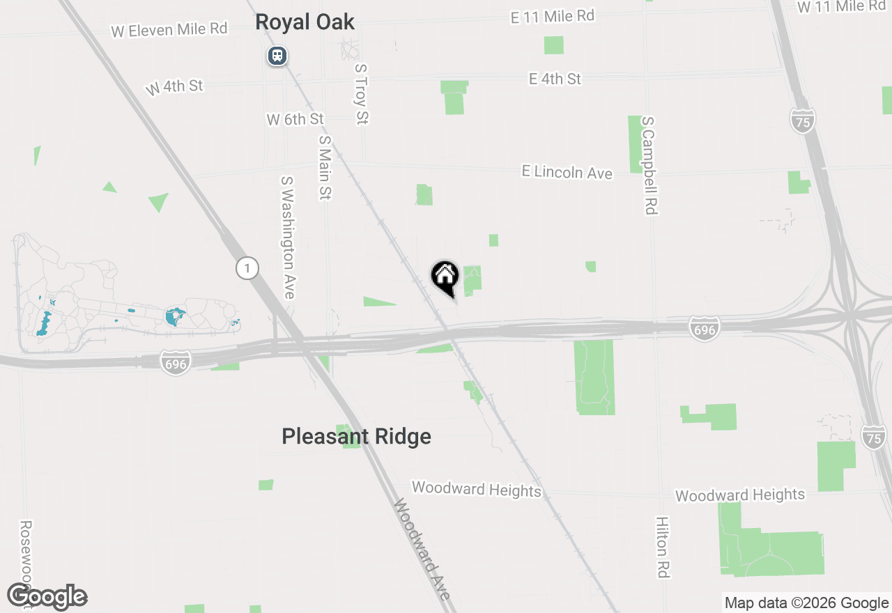 Map of 521 Macwilliams Lane #11, Royal Oak, MI 48067