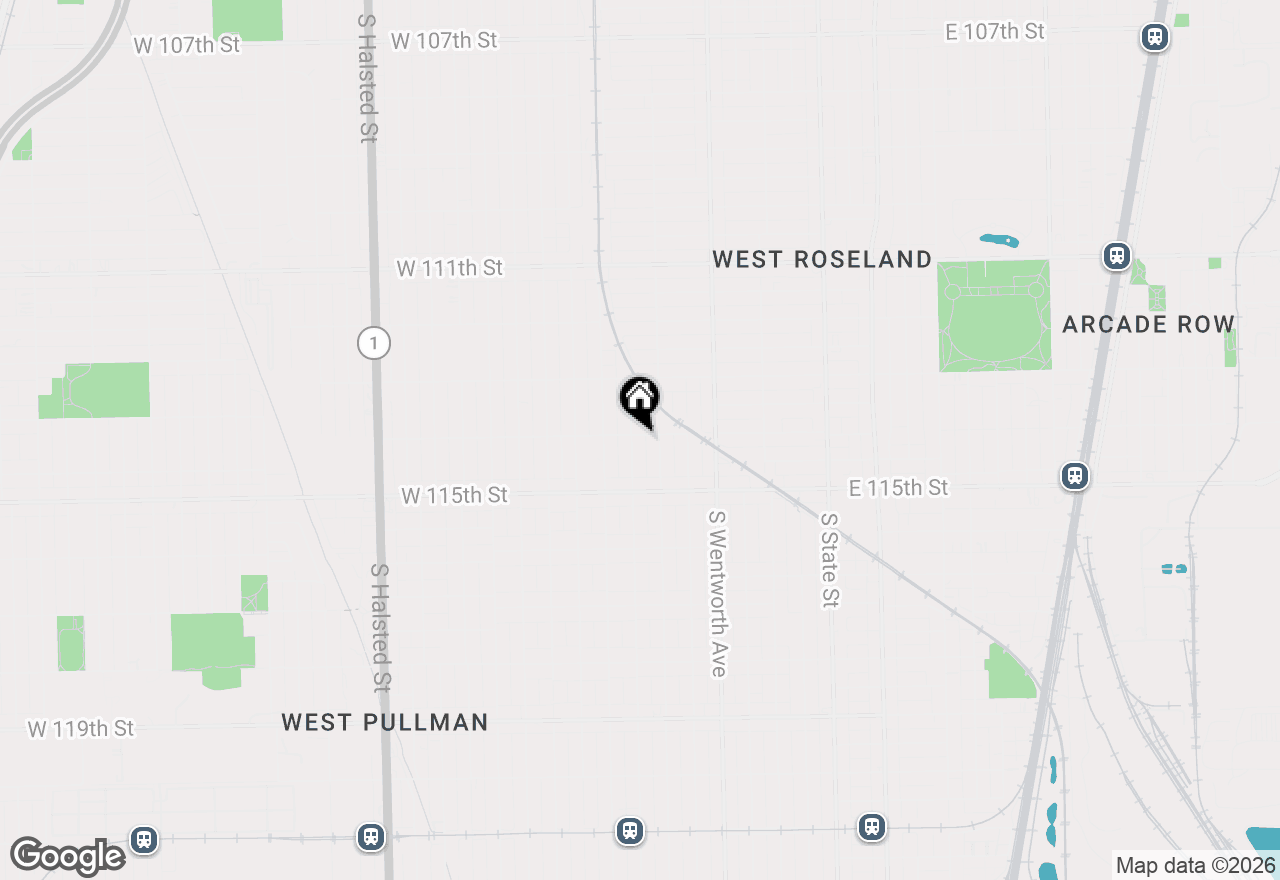 Map of 321 W 114th Street, Chicago, IL 60628