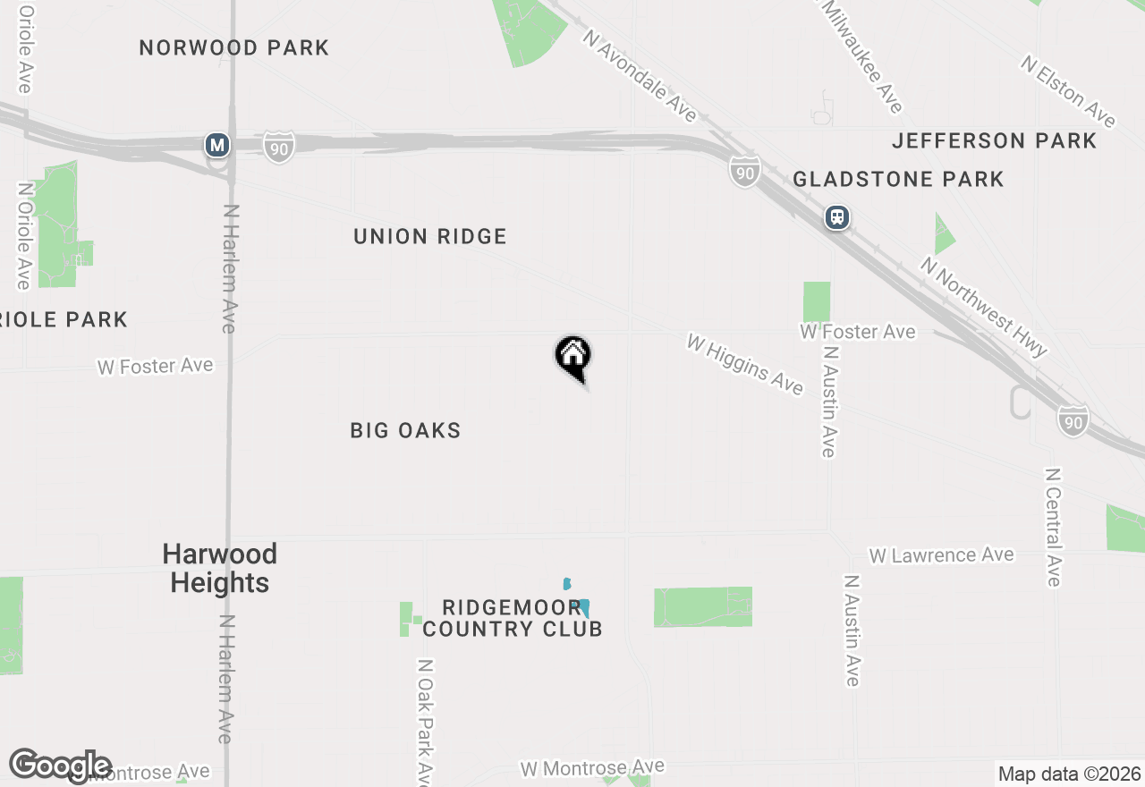 Map of 5050 N Neenah Avenue, Chicago, IL 60656