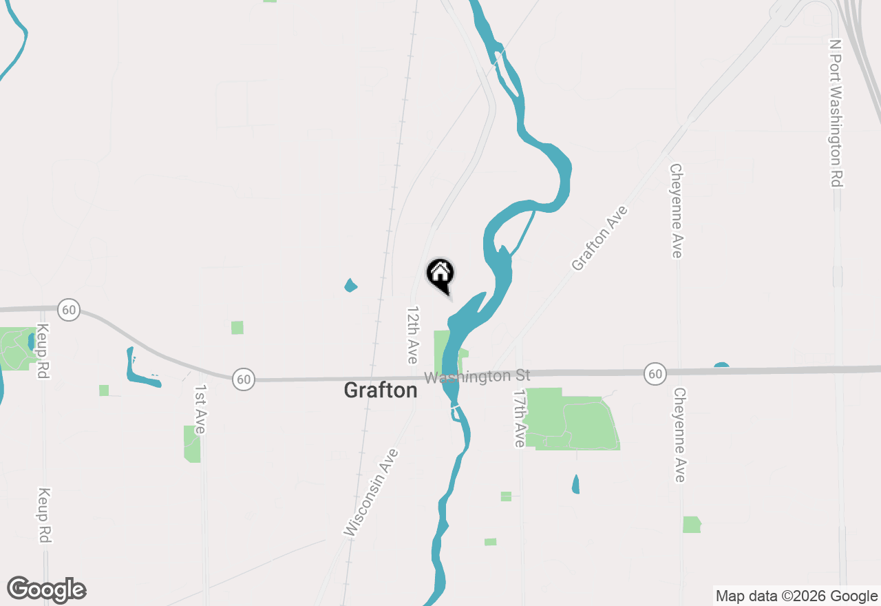 Map of 1006 13th Ave, Grafton, WI 53024