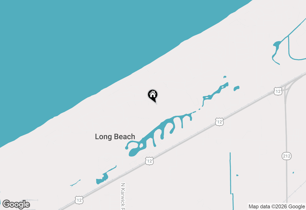 Map of 2401 Florimond Drive, Long Beach, IN 46360