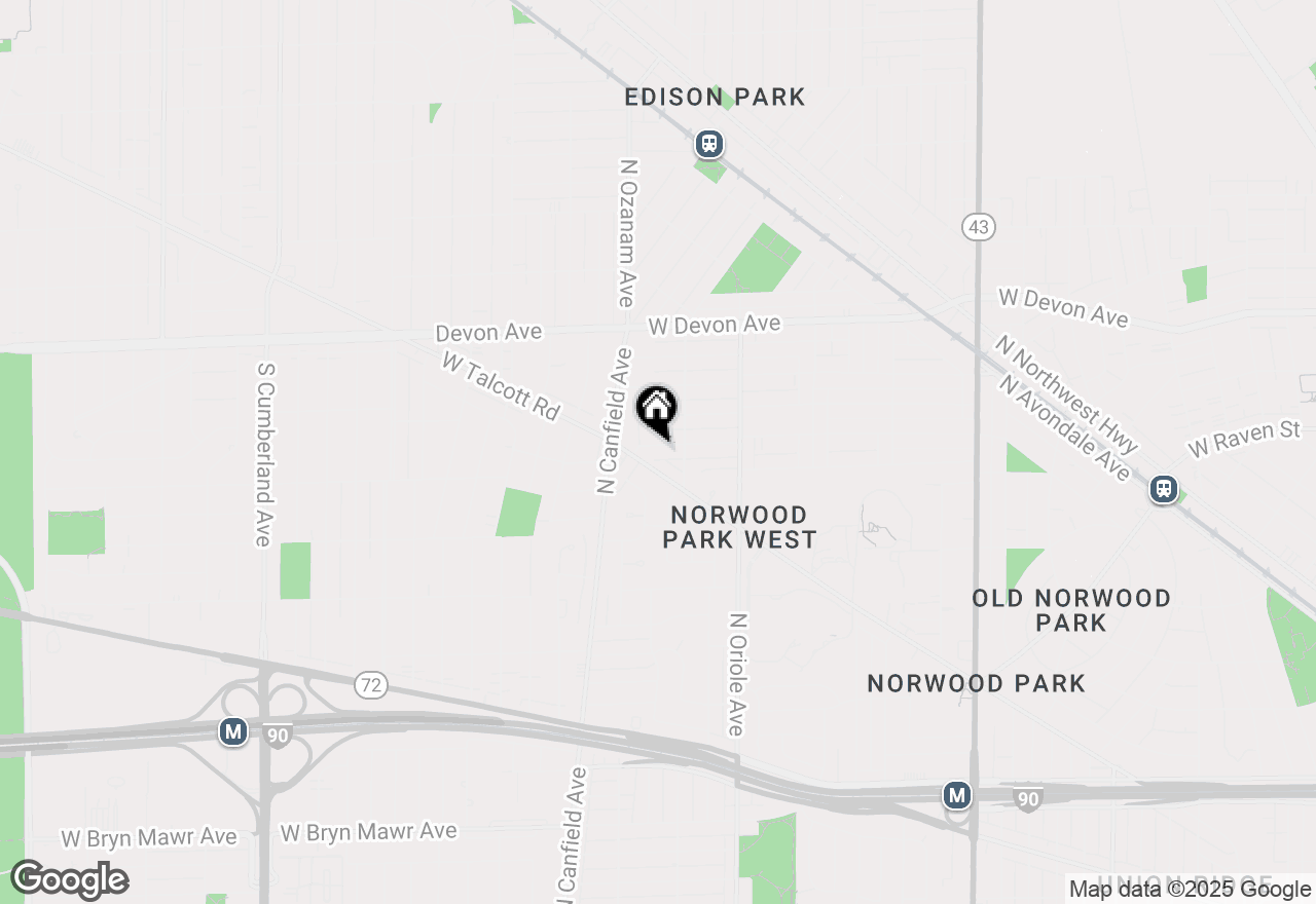 Map of 7729 W Myrtle Avenue, Chicago, IL 60631