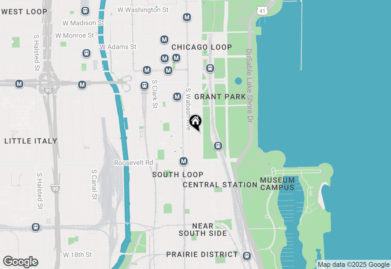 Map of 910 S Michigan Avenue #815, Chicago, IL 60605