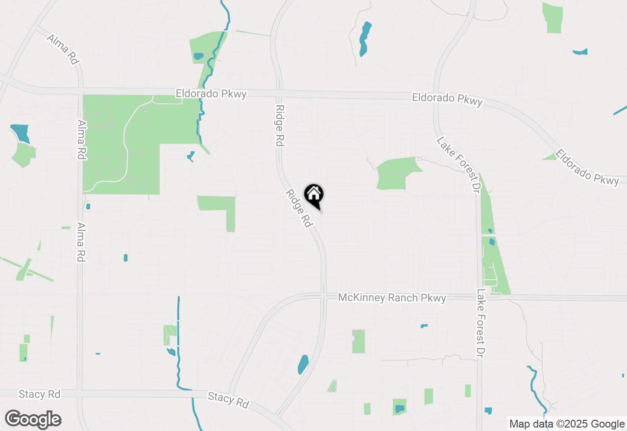 Map of 6109 Oldham Drive, Mckinney, TX 75070