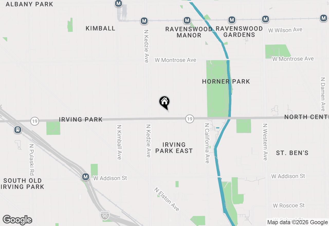 Map of 4017 N Albany Avenue, Chicago, IL 60618