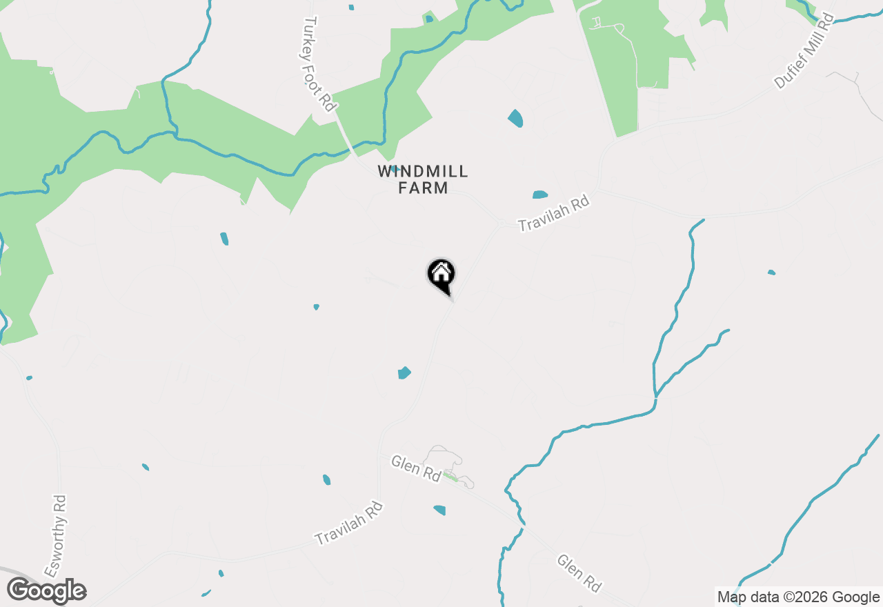 Map of 13516 Travilah Road, North Potomac, MD 20878