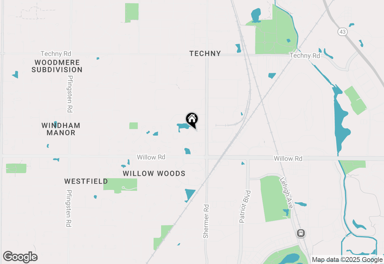 Map of 2050 Valencia Drive #300C, Northbrook, IL 60062